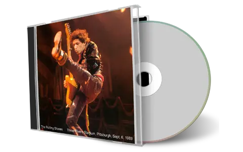 Artwork Cover of Rolling Stones 1989-09-06 CD Pittsburgh Audience