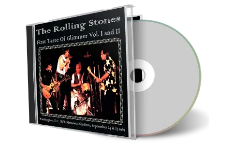 Artwork Cover of Rolling Stones 1989-09-24 CD Washington Audience