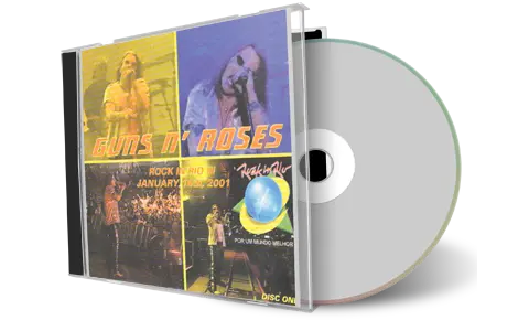 Artwork Cover of Guns N Roses 2001-01-14 CD Rio De Janeiro Soundboard