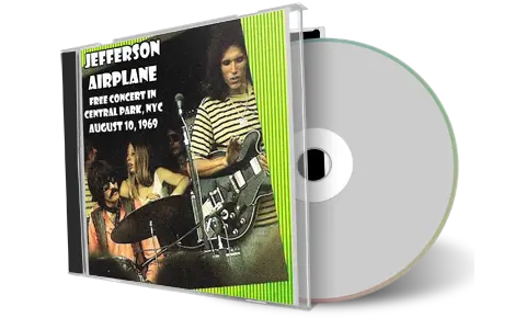 Artwork Cover of Jefferson Airplane 1969-08-10 CD New York City Audience