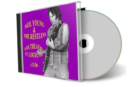 Artwork Cover of Neil Young 1989-01-11 CD St Louis Audience