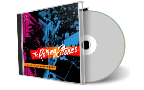Artwork Cover of Rolling Stones 1975-06-08 CD Milwaukee Audience