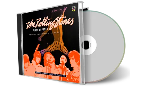 Artwork Cover of Rolling Stones 1975-06-15 CD Buffalo Audience