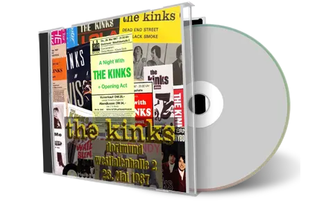 Artwork Cover of The Kinks 1987-05-28 CD Dortmund Audience