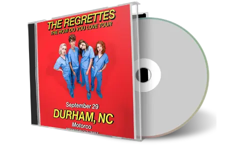 Artwork Cover of The Regrettes 2019-09-29 CD Durham Audience