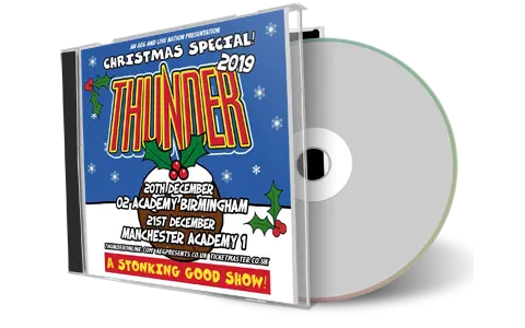 Artwork Cover of Thunder 2019-12-21 CD Manchester Audience