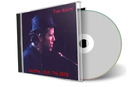 Artwork Cover of Tom Waits 1978-10-07 CD Seattle Audience
