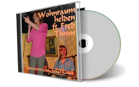 Artwork Cover of Wohnraumhelden 2009-09-09 CD Kassel Audience