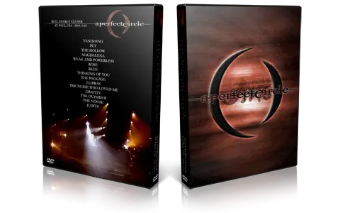 Artwork Cover of A Perfect Circle 2003-12-05 DVD St Paul Audience