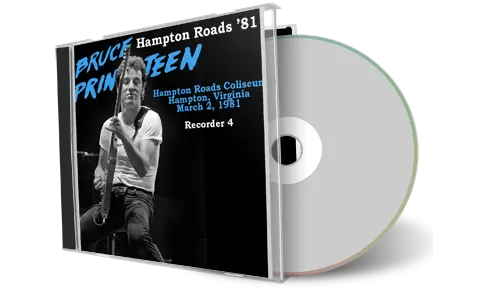 Artwork Cover of Bruce Springsteen 1981-03-02 CD Hampton Audience