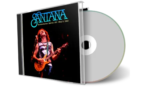 Artwork Cover of Carlos Santana 1983-05-08 CD Zurich Soundboard