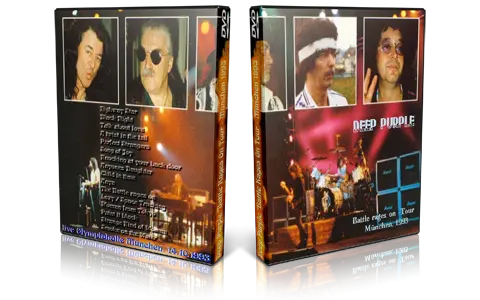 Artwork Cover of Deep Purple 1993-10-14 DVD Munich Audience