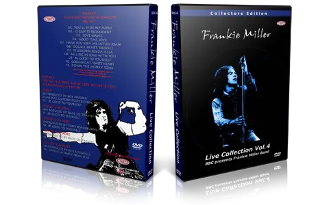Artwork Cover of Frankie Miller Compilation DVD Live Collection Volume 4 1977 Proshot