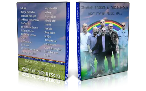 Artwork Cover of Graham Parker and Rumour 2012-11-27 DVD Alexandria Audience
