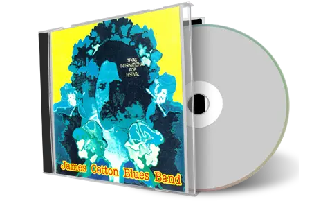 Artwork Cover of James Cotton Compilation CD Texas Pop Festival 1969 Soundboard