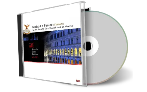 Artwork Cover of Keith Jarrett Trio 2013-07-16 CD Venezia Jazz Festival Audience