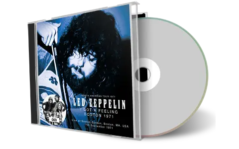 Artwork Cover of Led Zeppelin 1971-09-07 CD Boston Audience
