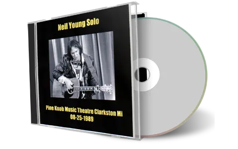 Artwork Cover of Neil Young 1989-08-25 CD Clarkston Audience