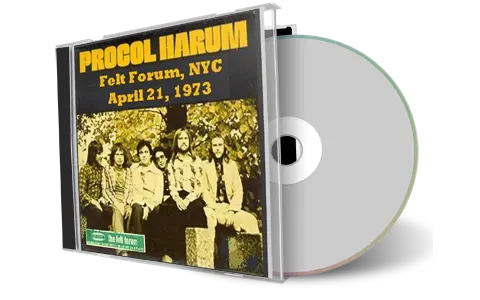 Artwork Cover of Procol Harum 1973-04-21 CD New York Audience