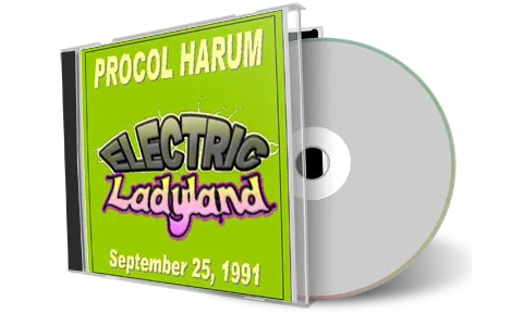 Artwork Cover of Procol Harum 1991-09-25 CD New York Soundboard