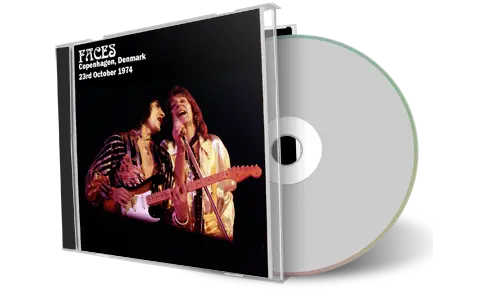 Artwork Cover of The Faces 1974-10-18 CD Copenhagen Soundboard