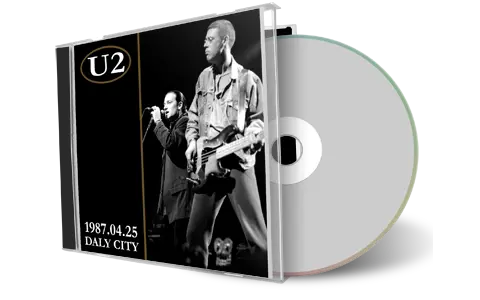 Artwork Cover of U2 1987-04-25 CD Daly City Audience