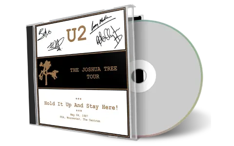 Artwork Cover of U2 1987-05-04 CD Worcester Audience