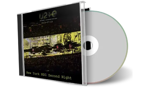 Artwork Cover of U2 2015-07-19 CD New York City Audience