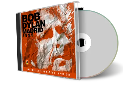 Artwork Cover of Bob Dylan Compilation CD Madrid 1995 Audience