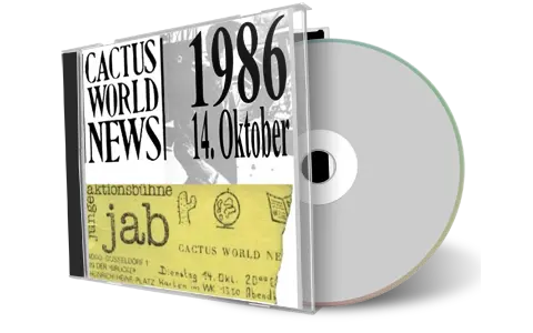 Artwork Cover of Cactus World News 1986-10-14 CD Dusseldorf Audience