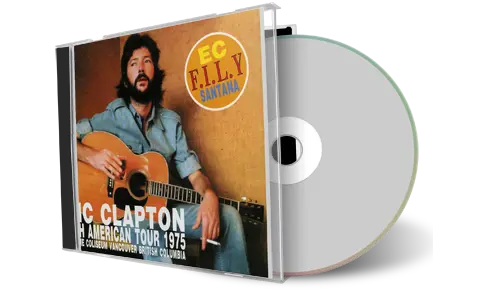 Artwork Cover of Eric Clapton 1975-08-03 CD Vancouver Audience
