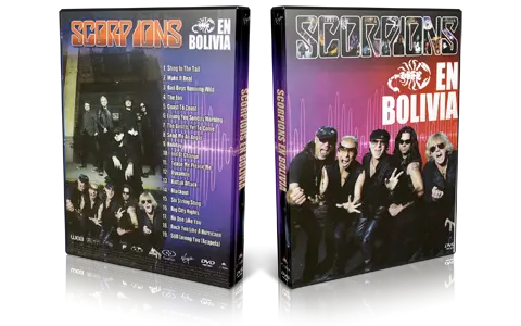 Artwork Cover of Scorpions 2010-09-16 DVD La Paz Audience