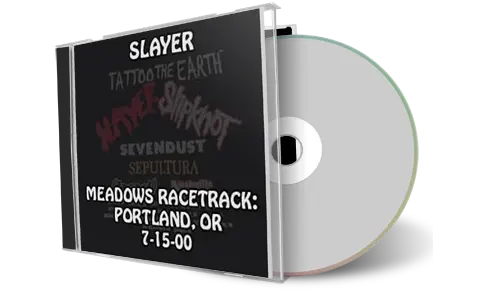 Artwork Cover of Slayer 2000-07-15 CD Portland Audience