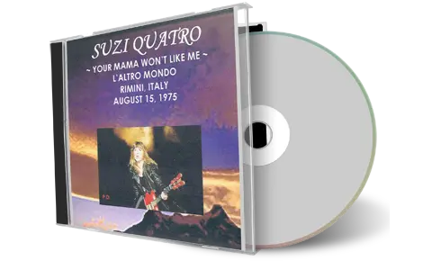 Artwork Cover of Suzi Quatro 1975-08-15 CD Rimini Soundboard