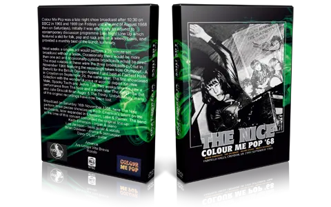 Artwork Cover of The Nice 1968-09-29 DVD Croydon Proshot