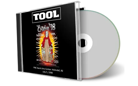Artwork Cover of Tool 1998-07-05 CD Holmdel Audience