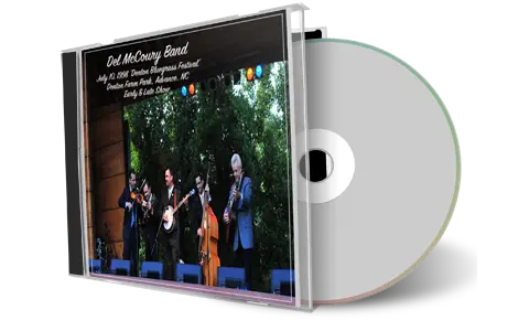 Artwork Cover of Del McCoury Band 1998-07-10 CD Denton Bluegrass Festival Soundboard