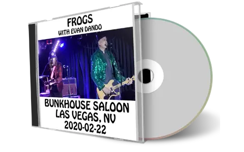 Artwork Cover of Frogs and Evan Dando 2020-02-22 CD Las Vegas Audience