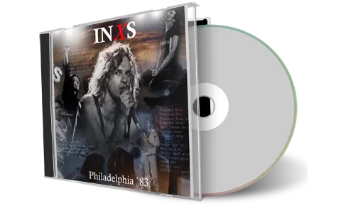 Artwork Cover of INXS 1983-08-13 CD Philadelphia Soundboard