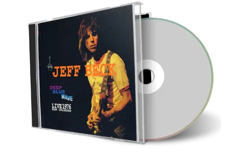 Artwork Cover of Jeff Beck 1976-12-18 CD New Orleans Audience