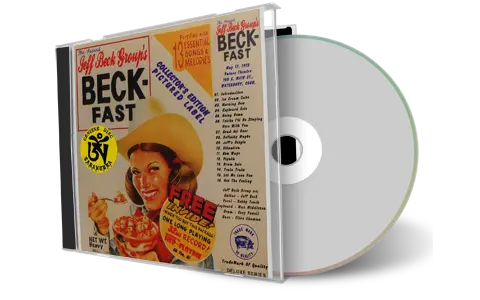 Artwork Cover of Jeff Beck Group 1972-05-17 CD Wasterbury Audience