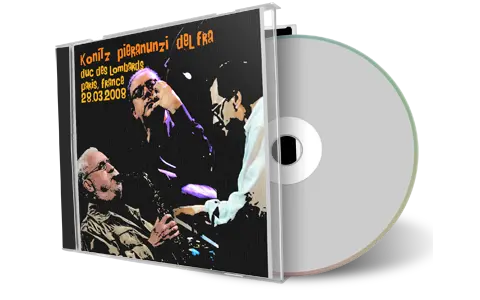 Artwork Cover of Lee Konitz Enrico Pieranunzi Riccardo del Fra 2008-03-28 CD Paris Soundboard
