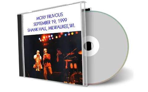 Artwork Cover of Moxy Fruvous 1999-09-19 CD Milwaukee Audience