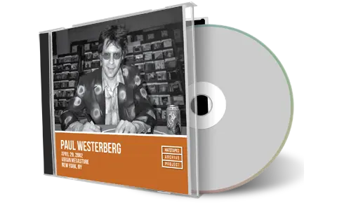 Artwork Cover of Paul Westerberg 2002-04-29 CD New York City Audience
