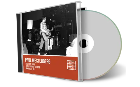 Artwork Cover of Paul Westerberg 2002-08-05 CD Cincinnati Audience
