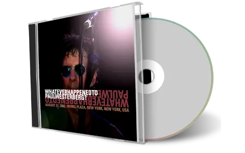 Artwork Cover of Paul Westerberg 2002-08-27 CD New York City Audience