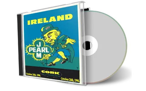 Artwork Cover of Pearl Jam 1996-10-24 CD Cork Audience