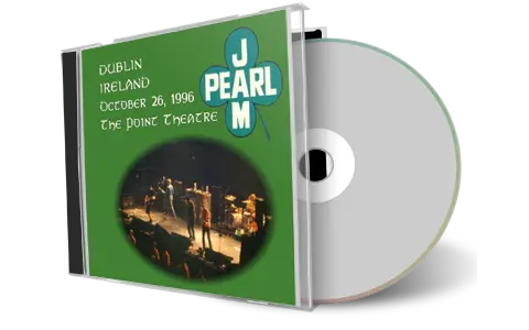 Artwork Cover of Pearl Jam 1996-10-26 CD Dublin Audience