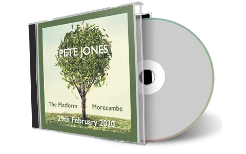 Artwork Cover of Pete Jones 2020-02-29 CD Morecambe Audience