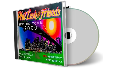 Artwork Cover of Phil Lesh and Friends 2000-07-21 CD Hartford Audience